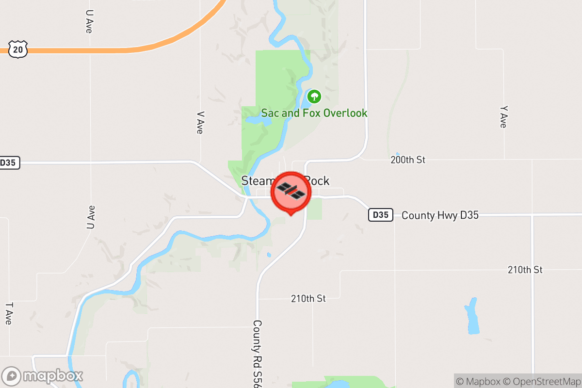 Static map screenshot of the place