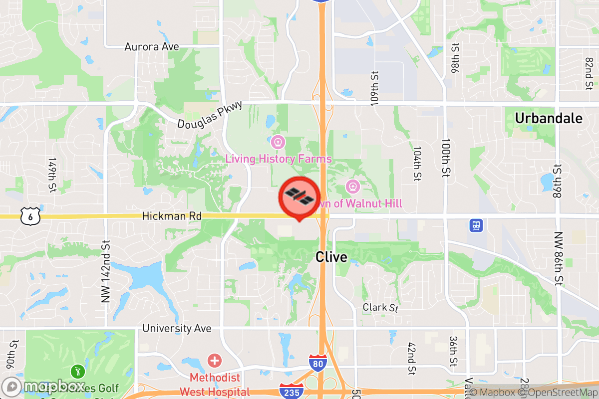 Static map screenshot of the place