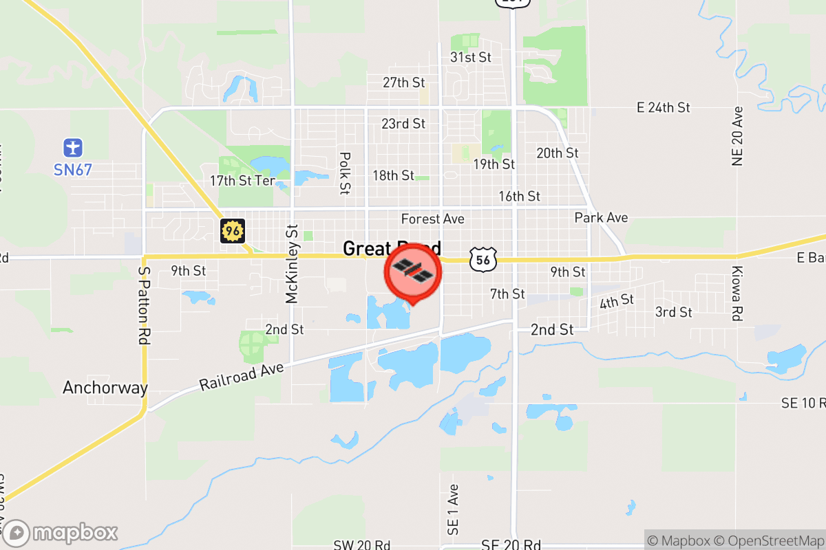 Static map screenshot of the place