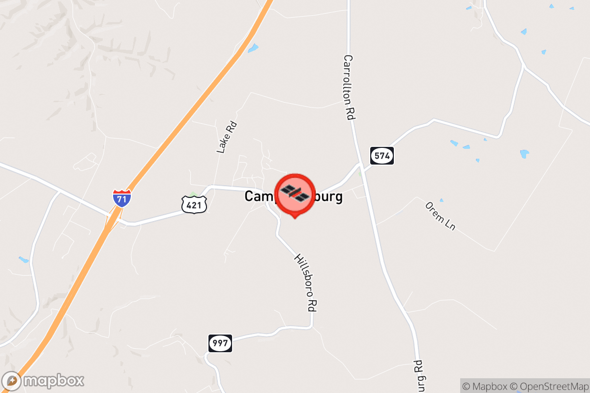 Static map screenshot of the place