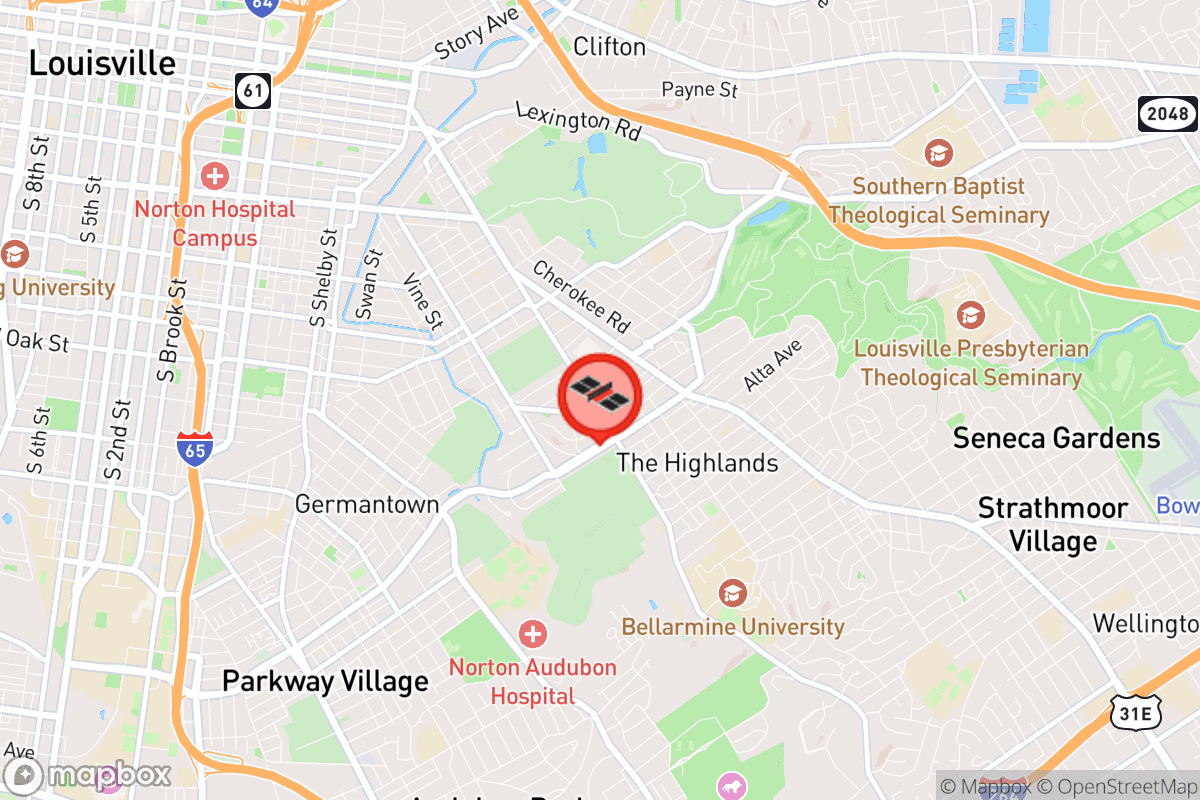 Static map screenshot of the place