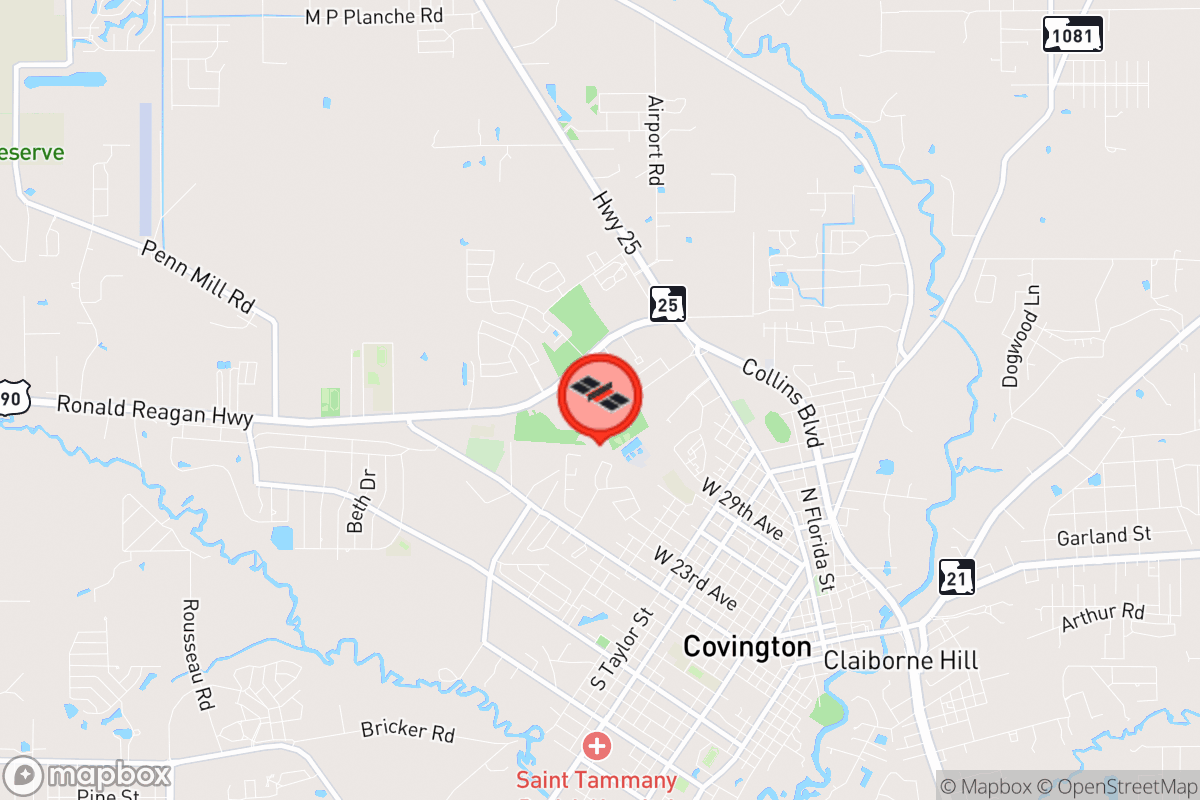 Static map screenshot of the place