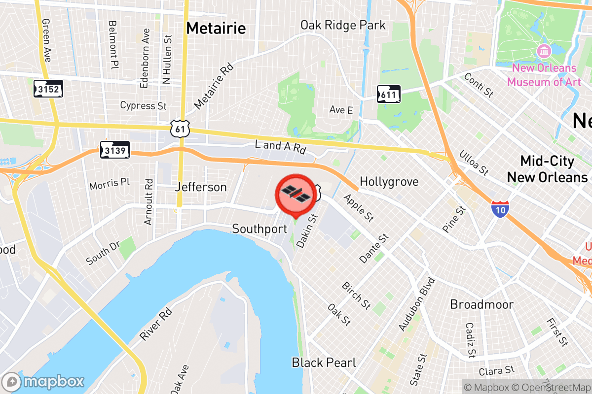 Static map screenshot of the place