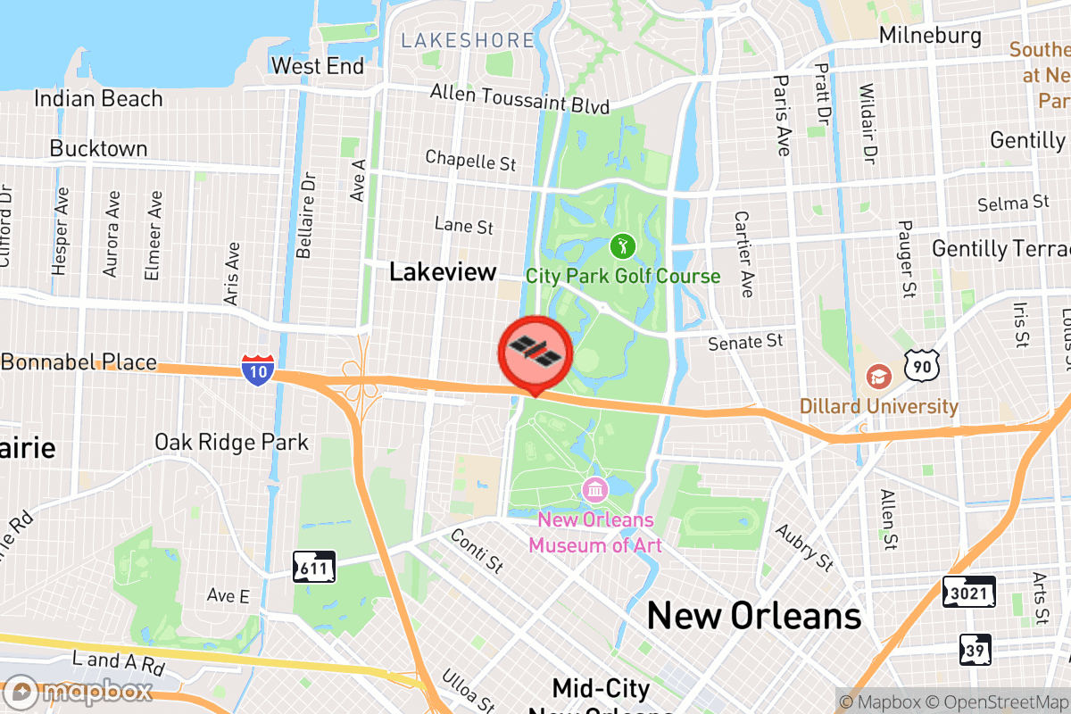 Static map screenshot of the place