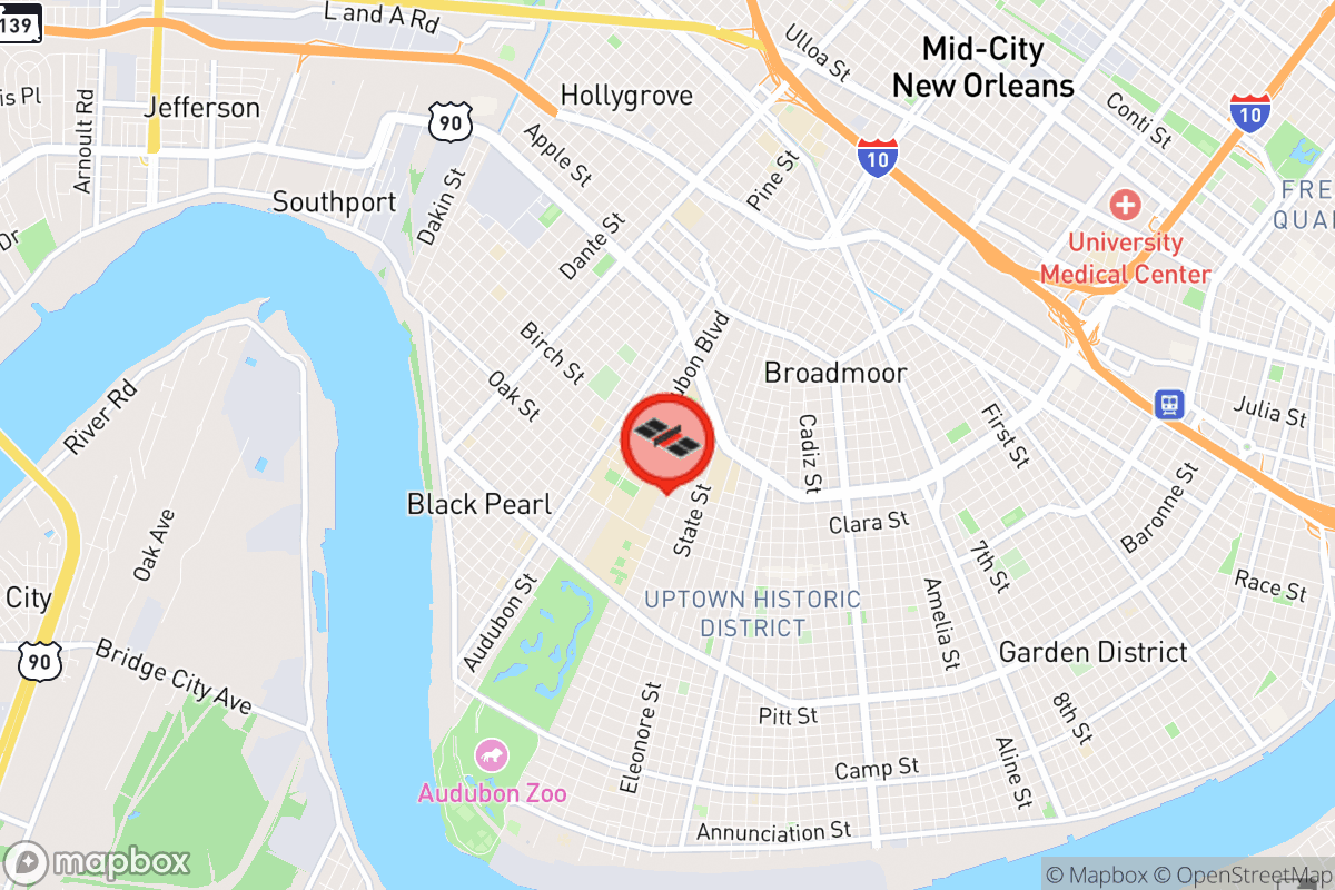 Static map screenshot of the place