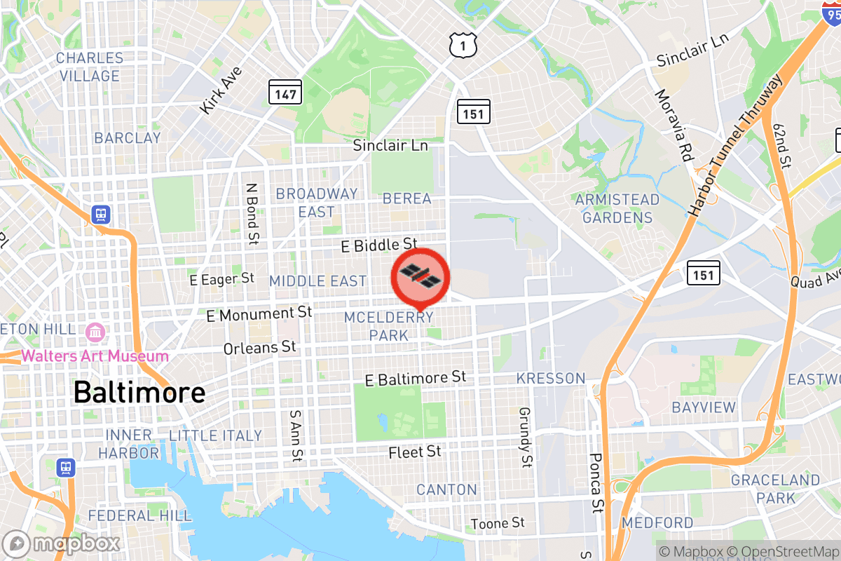 Static map screenshot of the place