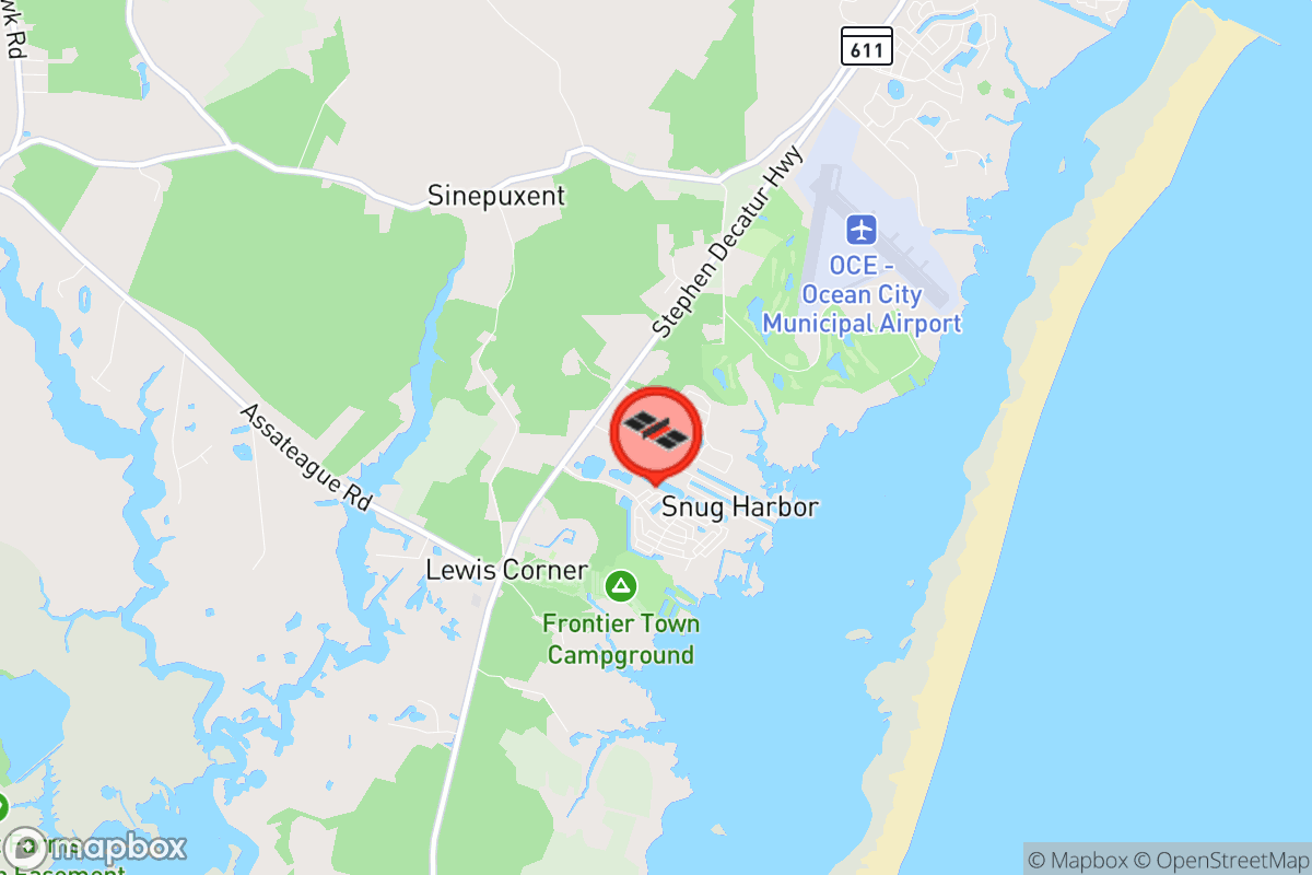 Static map screenshot of the place