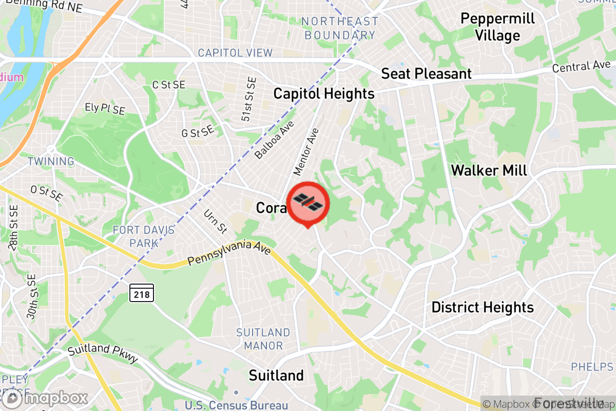 Static map screenshot of the place