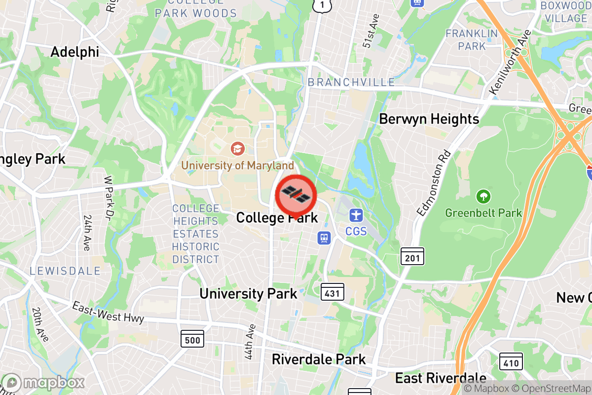 Static map screenshot of the place