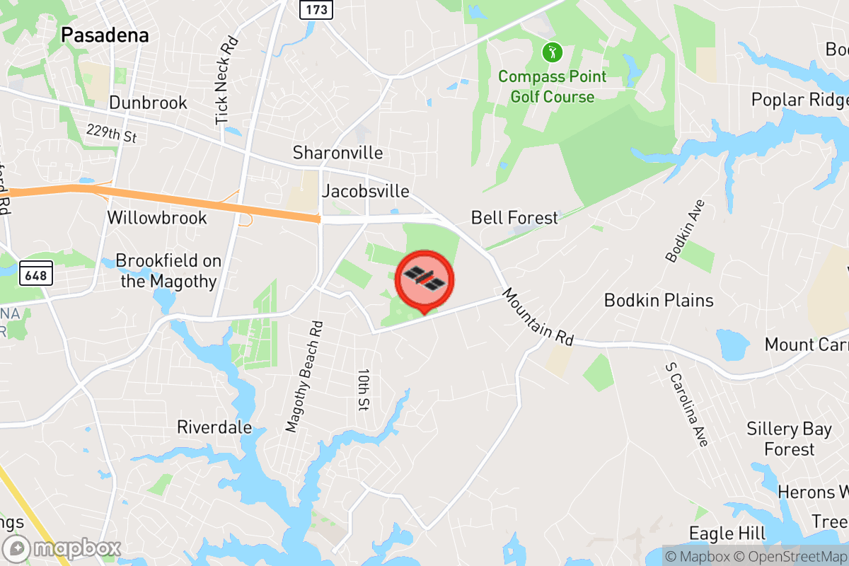 Static map screenshot of the place