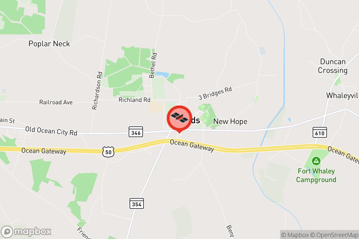 Static map screenshot of the place