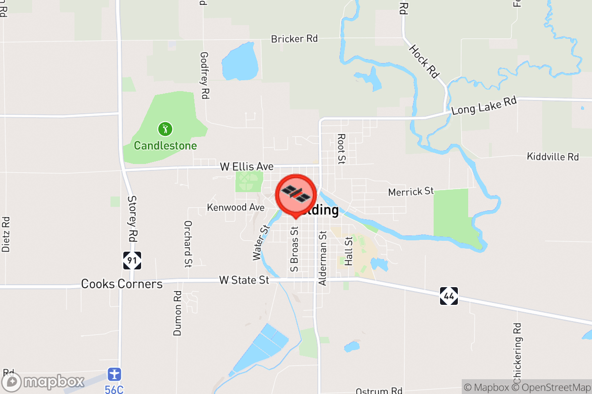 Static map screenshot of the place