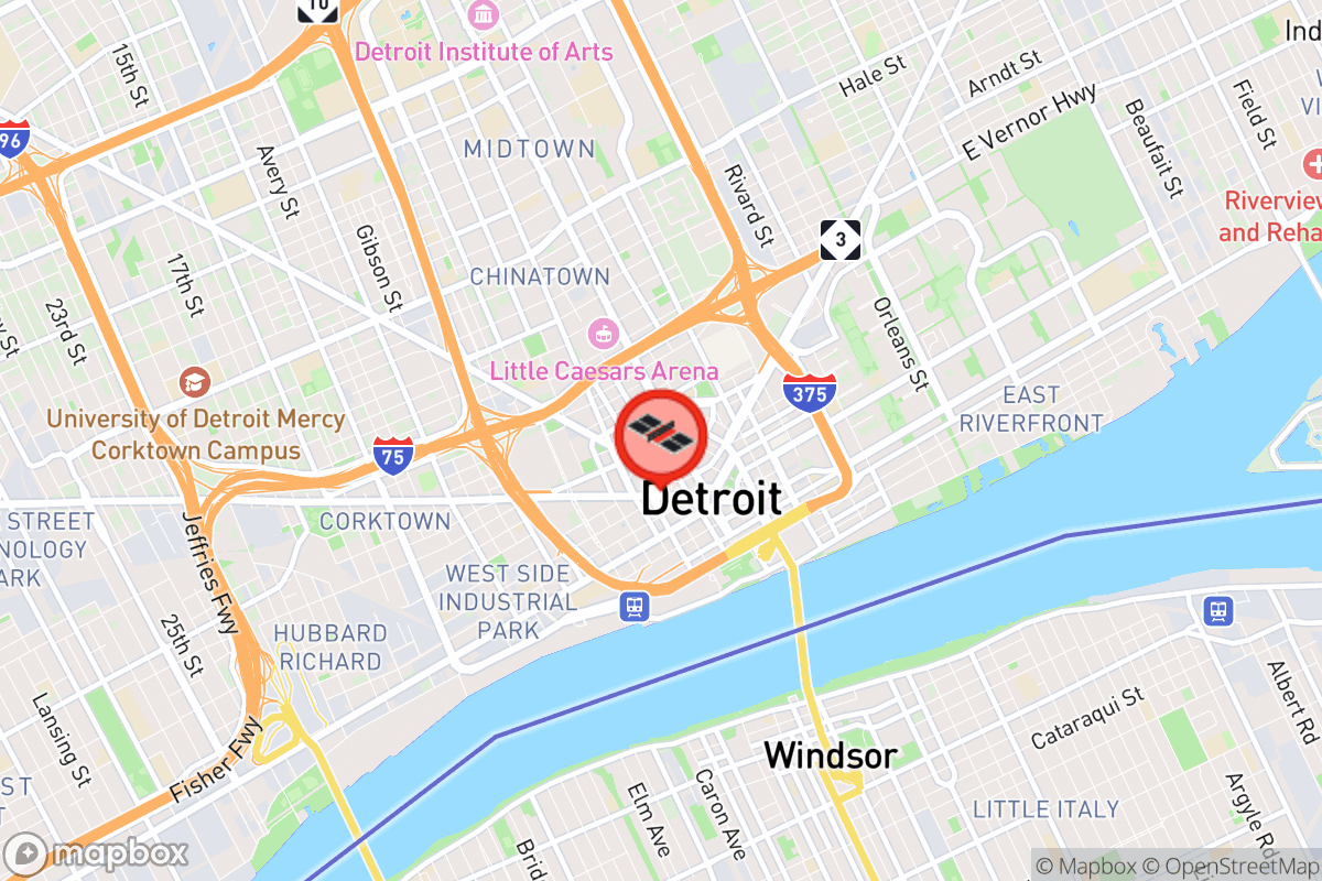 Static map screenshot of the place