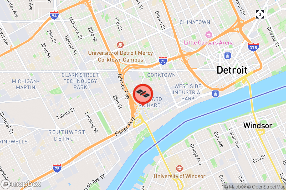 Static map screenshot of the place