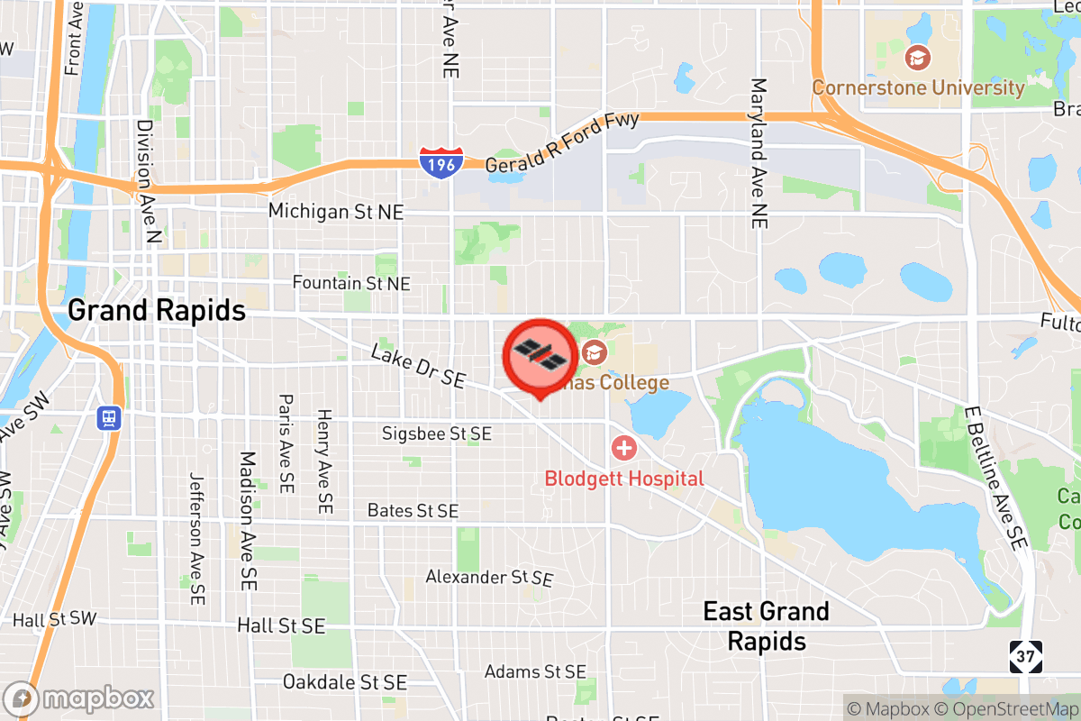 Static map screenshot of the place