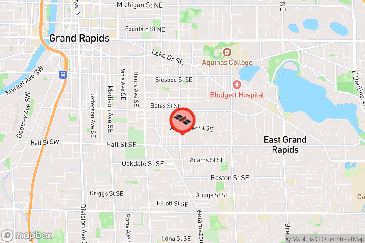 Static map screenshot of the place