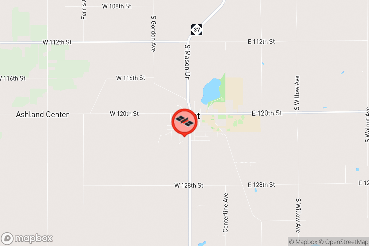 Static map screenshot of the place