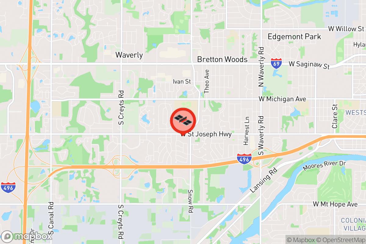 Static map screenshot of the place