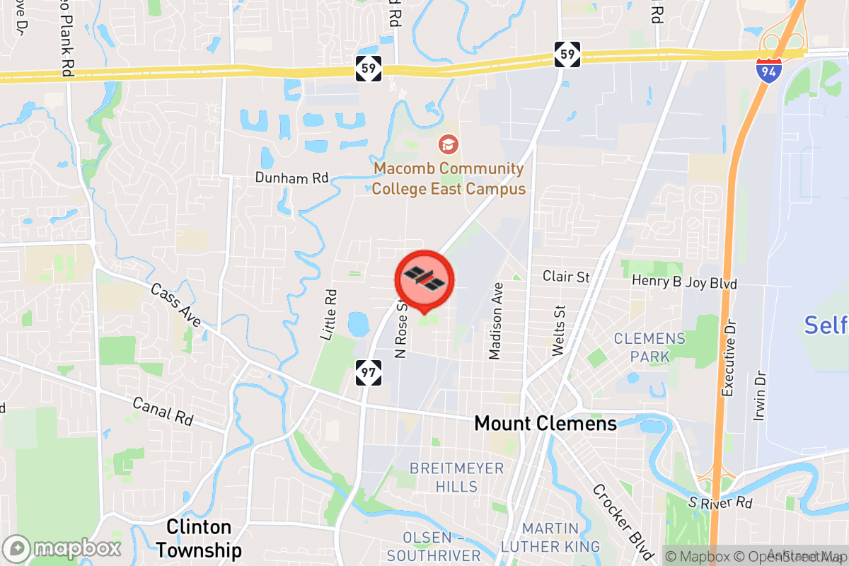 Static map screenshot of the place