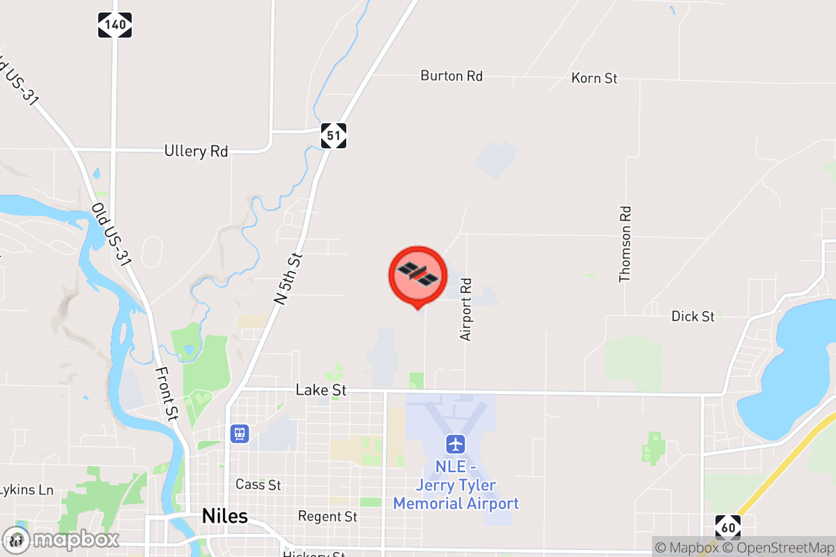 Static map screenshot of the place