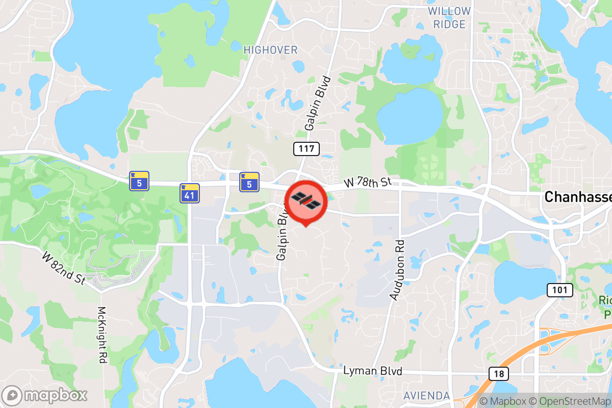 Static map screenshot of the place