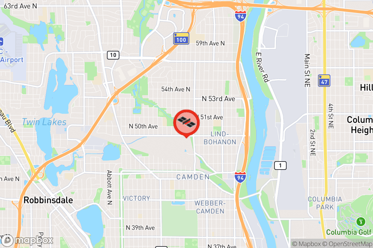 Static map screenshot of the place