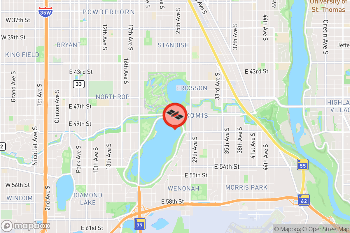 Static map screenshot of the place