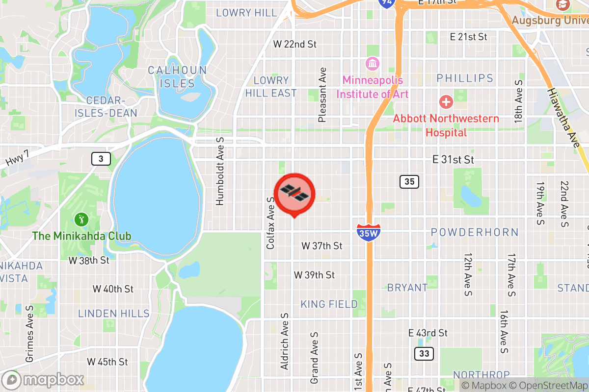 Static map screenshot of the place