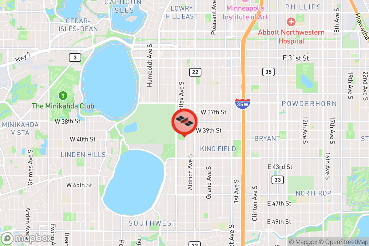 Static map screenshot of the place