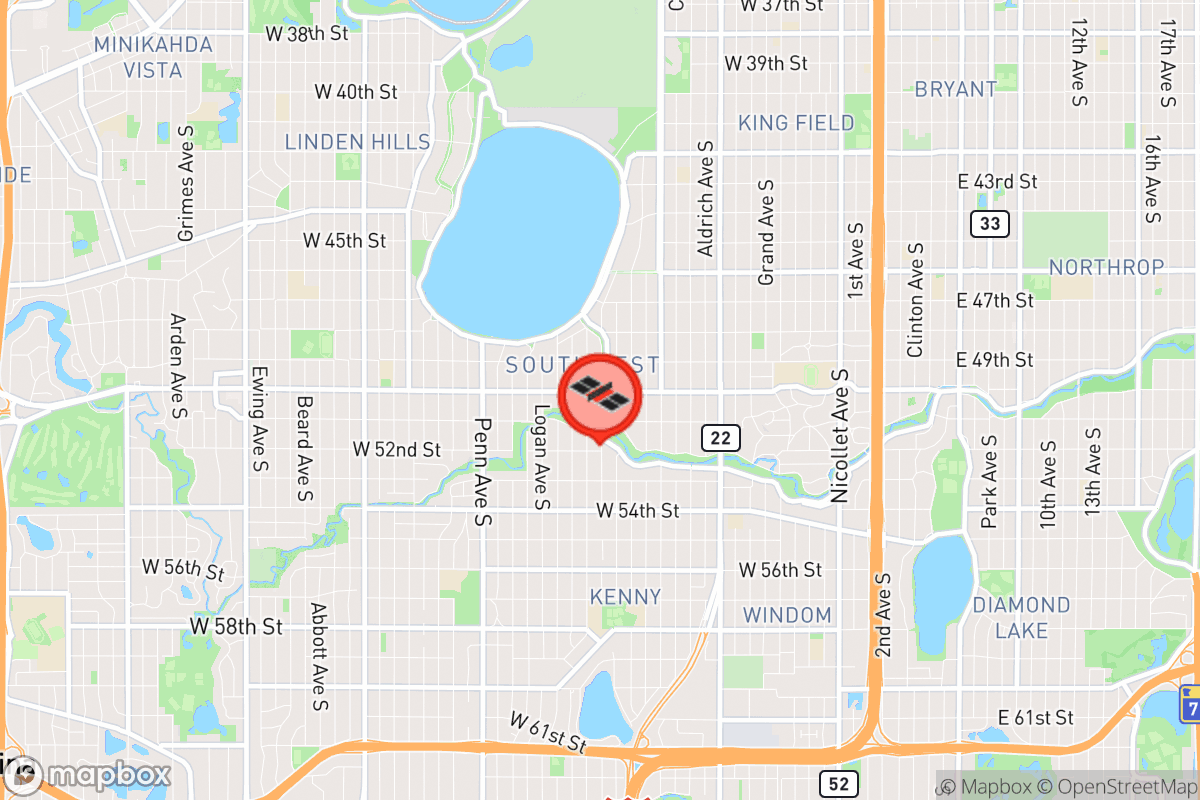 Static map screenshot of the place