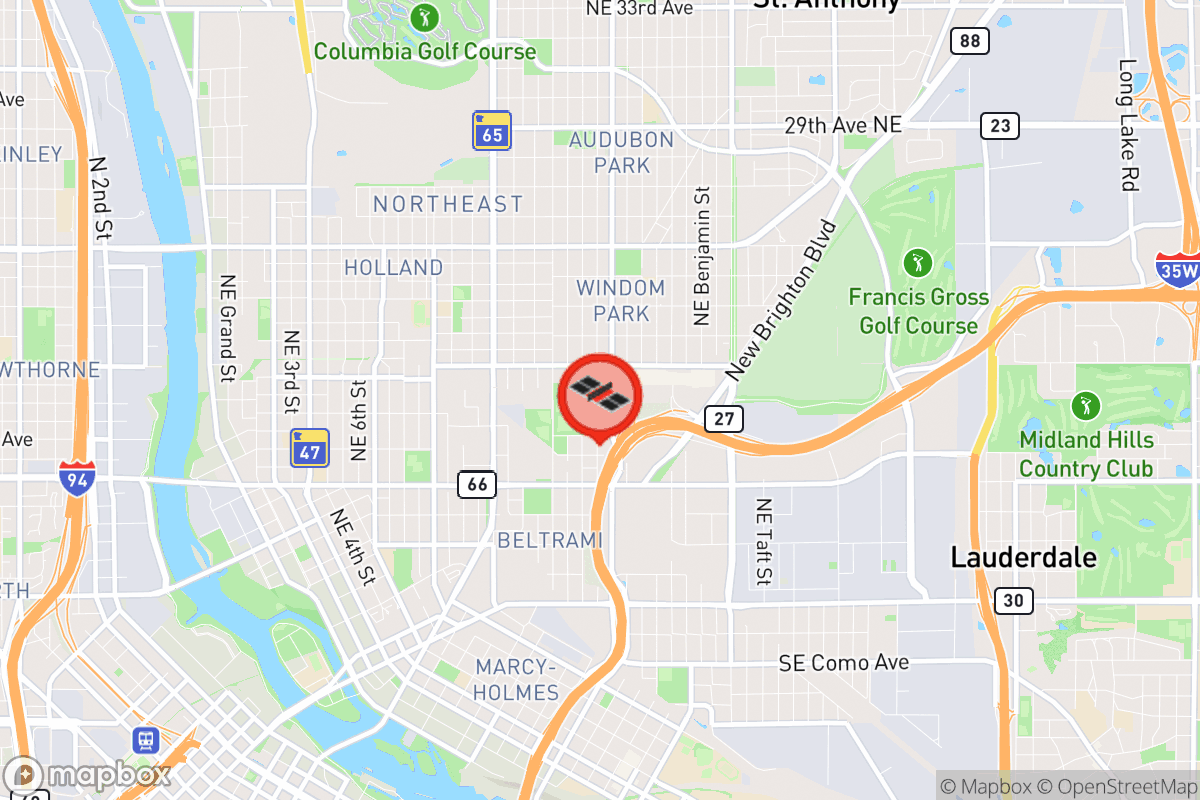 Static map screenshot of the place