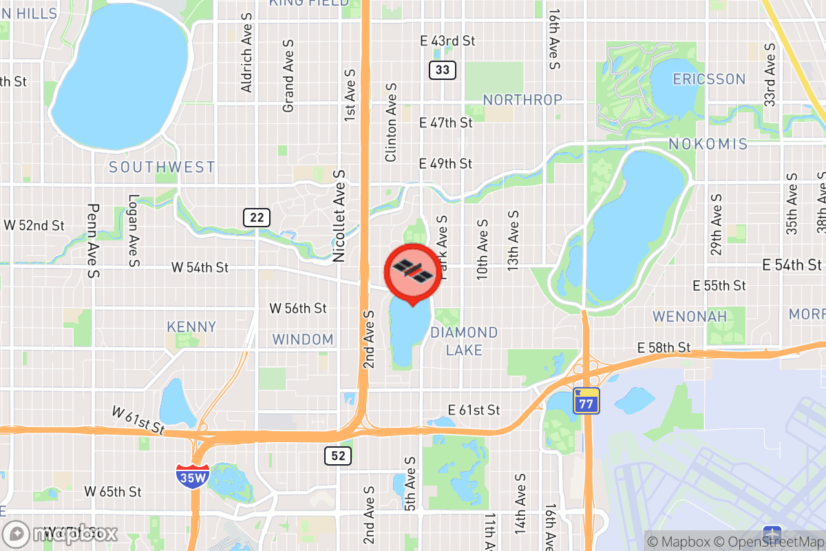 Static map screenshot of the place