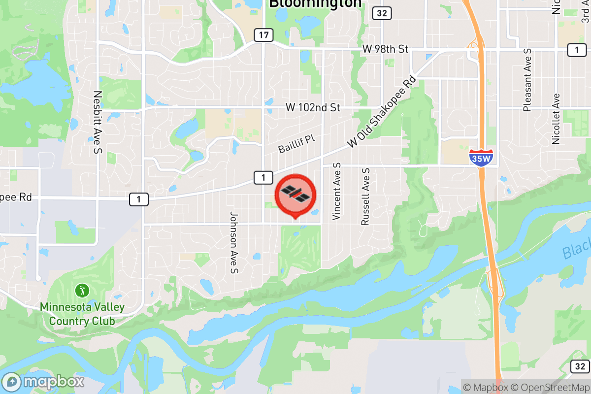 Static map screenshot of the place