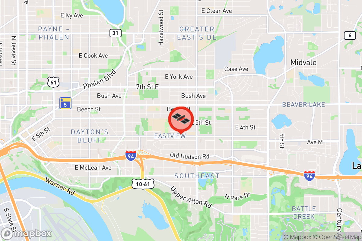 Static map screenshot of the place