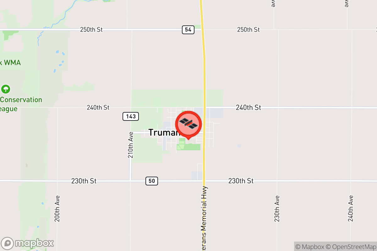 Static map screenshot of the place