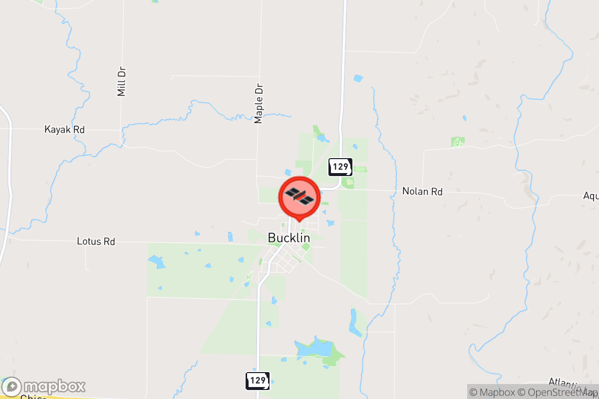 Static map screenshot of the place