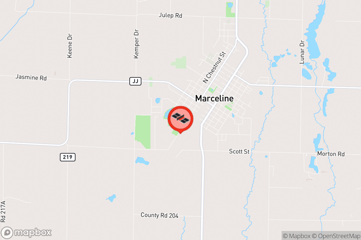 Static map screenshot of the place