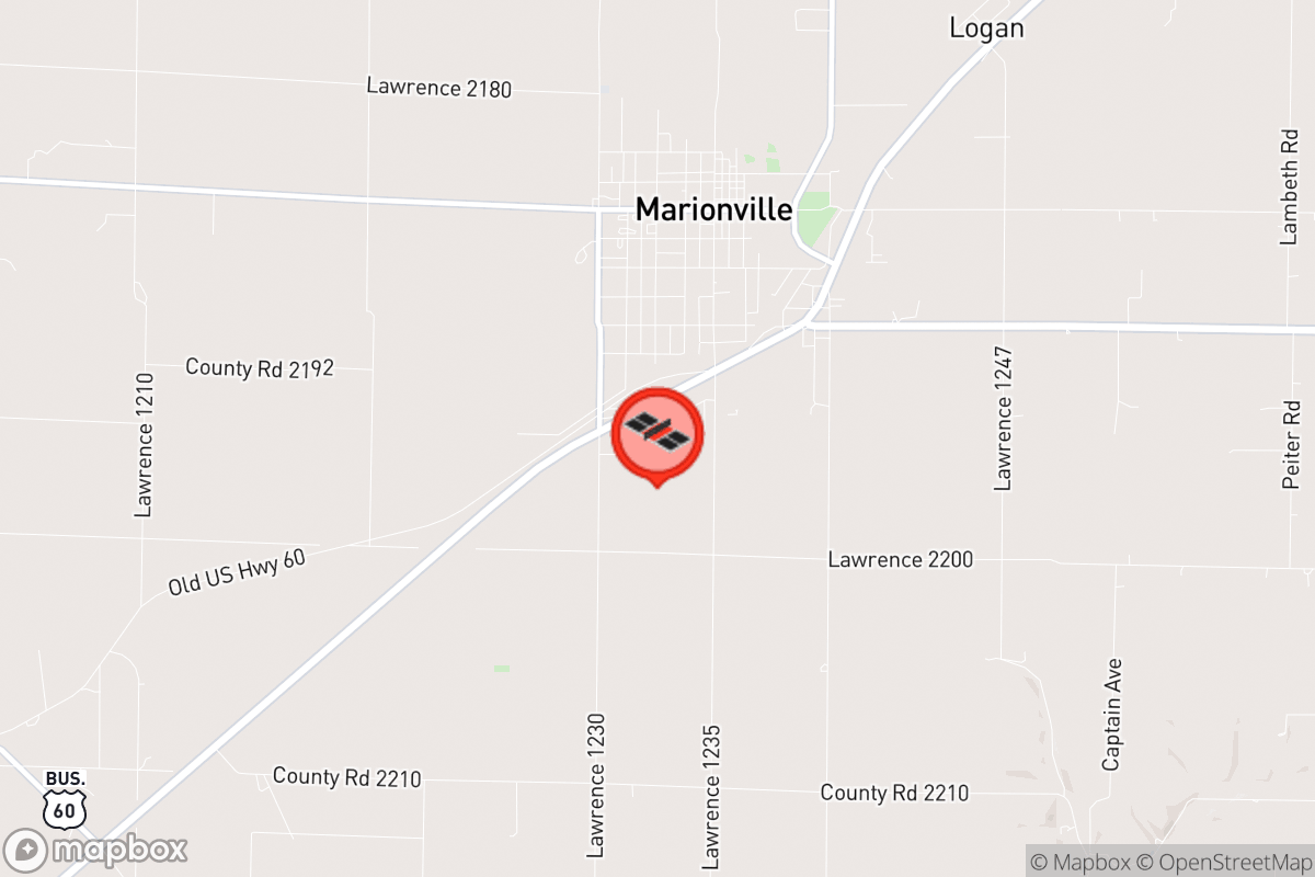 Static map screenshot of the place