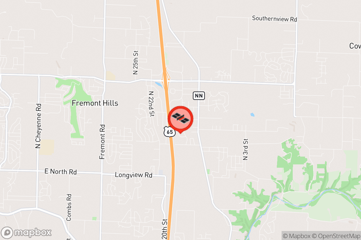 Static map screenshot of the place