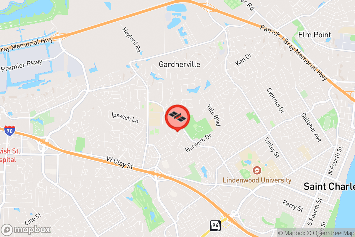 Static map screenshot of the place