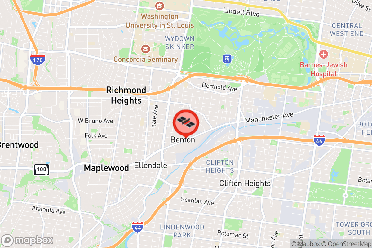 Static map screenshot of the place