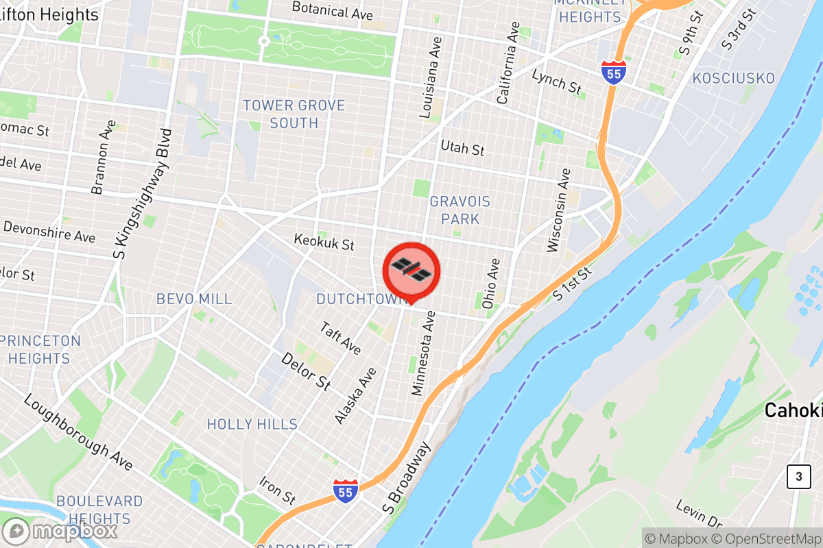 Static map screenshot of the place