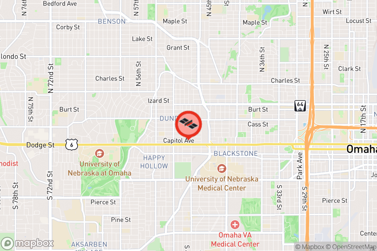 Static map screenshot of the place