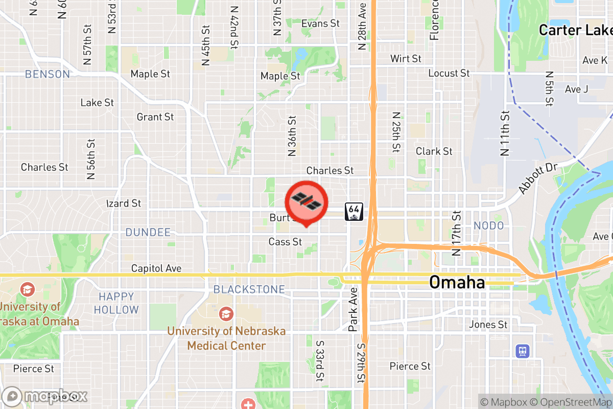 Static map screenshot of the place