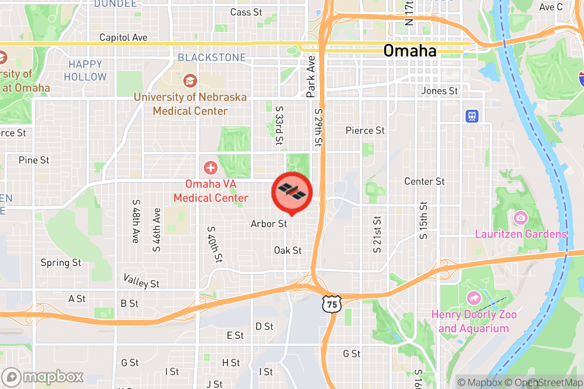 Static map screenshot of the place