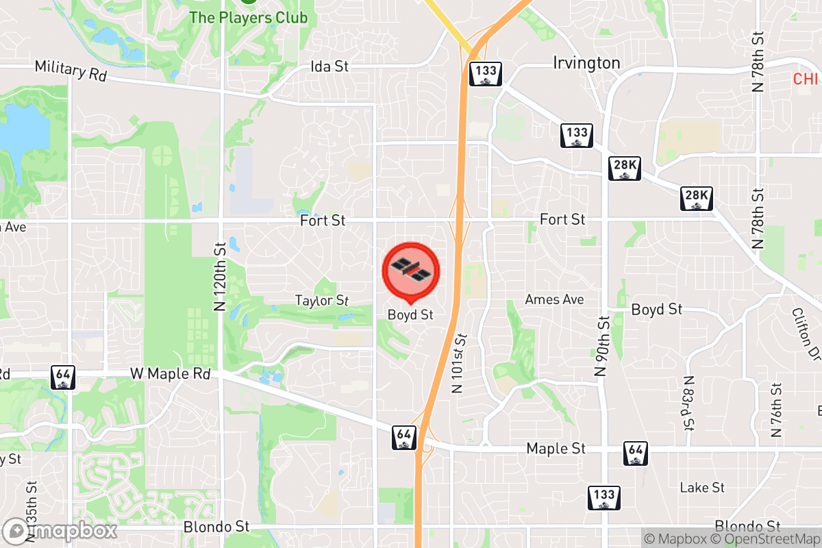 Static map screenshot of the place