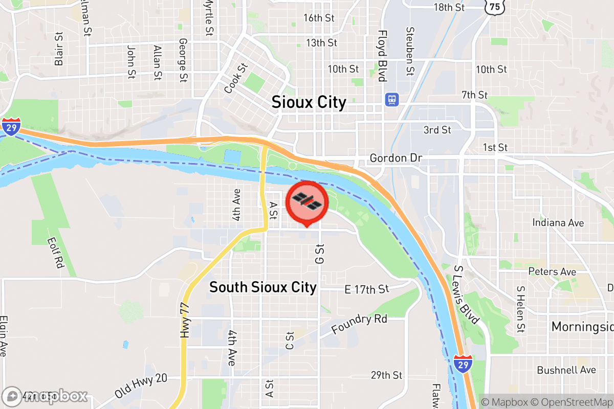 Static map screenshot of the place