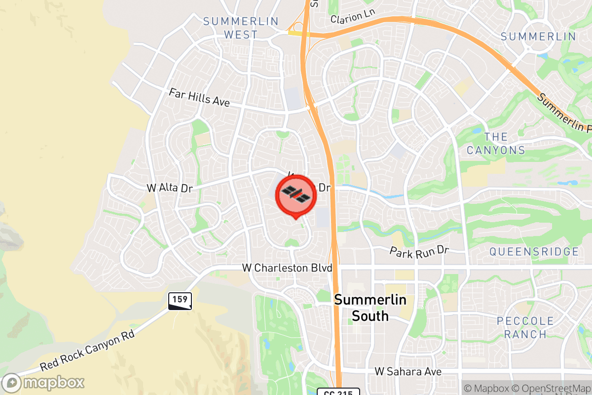 Summerlin Las Vegas Map Summerlin West Home Of Red Rock, The Ridges,