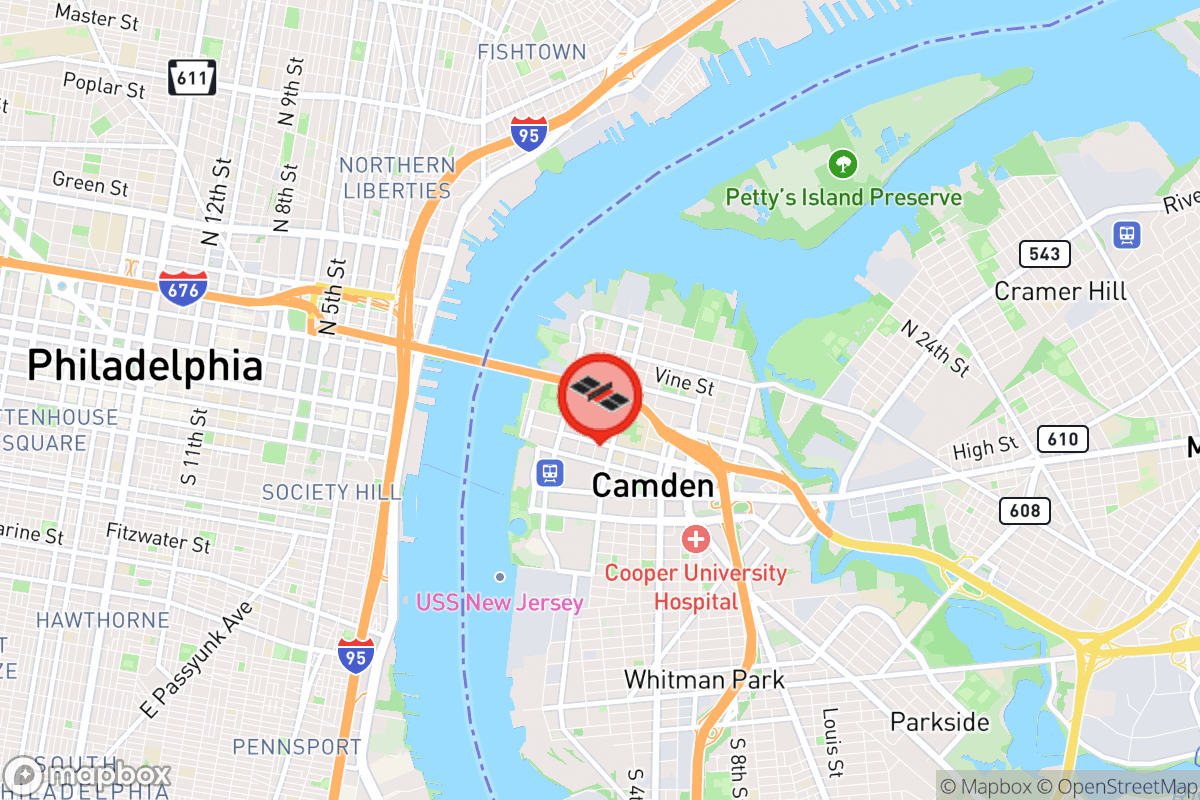 Static map screenshot of the place