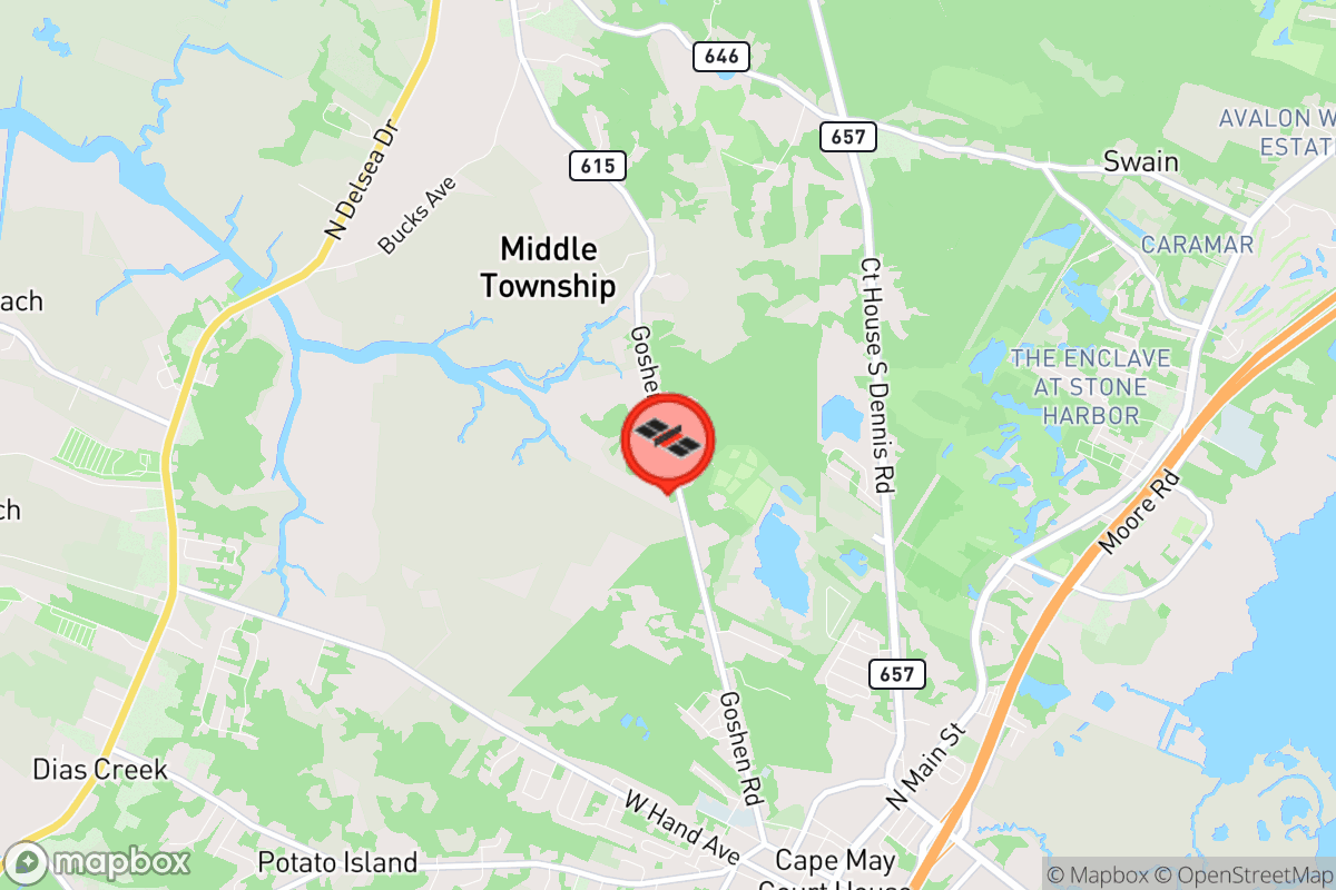 Static map screenshot of the place